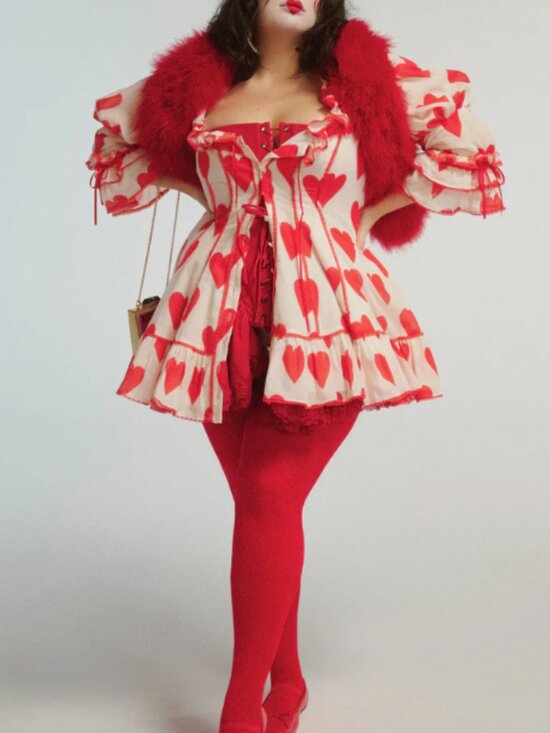 Selkie Dresses & Skirts - Selkie The Queen Of Hearts Libertine Blouse Small